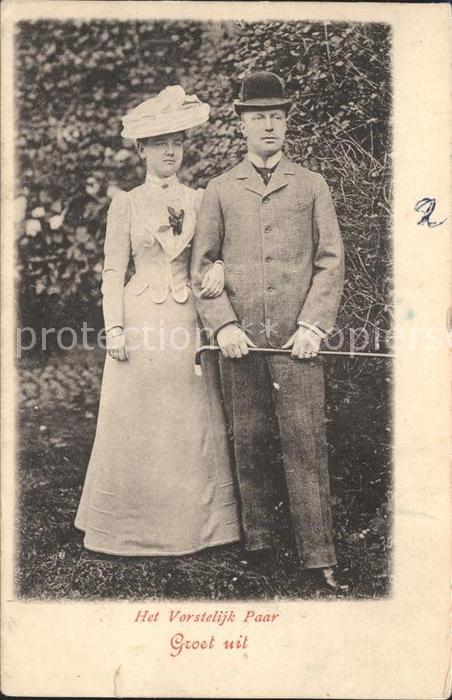 Adel Niederlande Koenigin Wilhelmina Prinz Hendrik