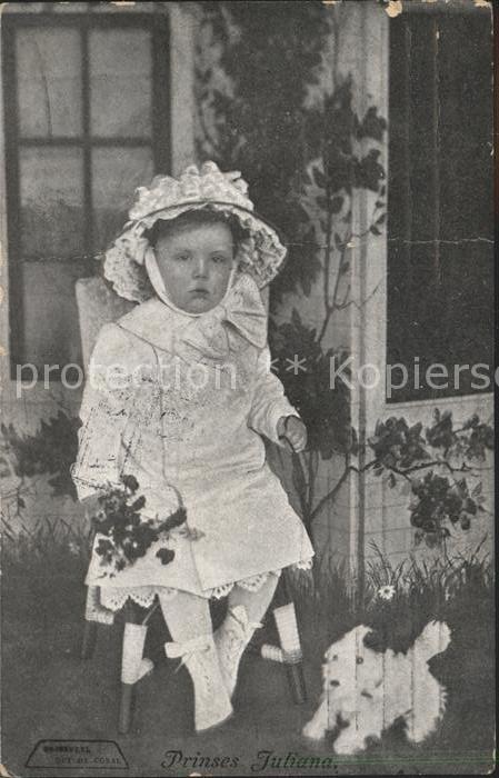 Adel Niederlande Prinzessin Juliana Plueschhund