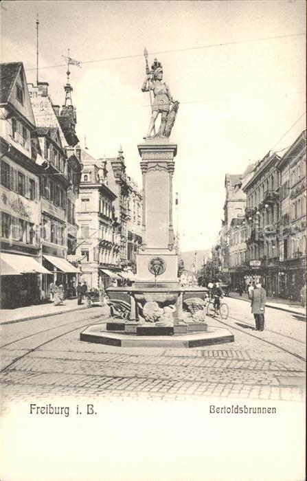 Freiburg Breisgau Bertoldsbrunnen