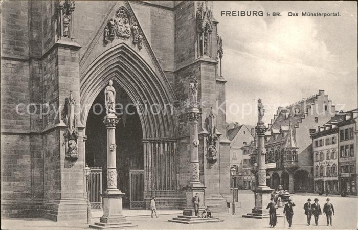 Freiburg Breisgau Muensterportal