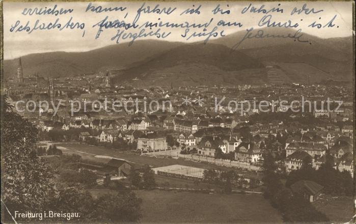 Freiburg Breisgau Teilansicht