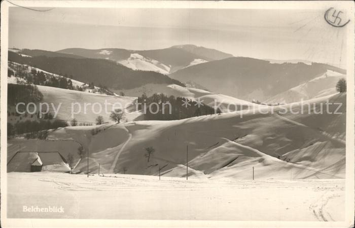 Belchen Baden Panorama