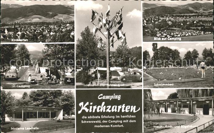 Kirchzarten Camping Schwimmbad Lesehalle Waschraeume