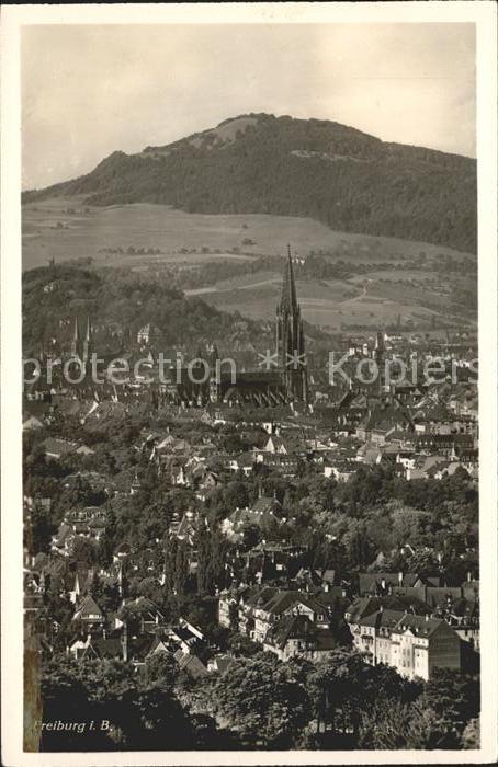 Freiburg Breisgau Teilansicht mit Muenster