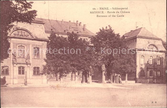 Mainz Rhein Schlossportal