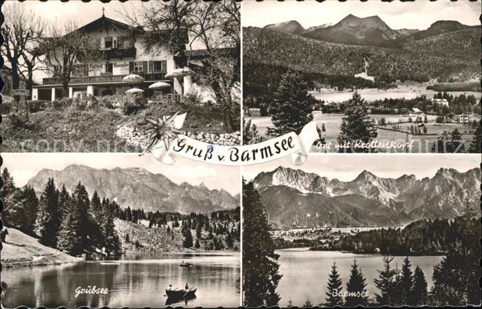 Kruen Alpengasthof Barmsee Krottenkopf Grubsee Barmsee