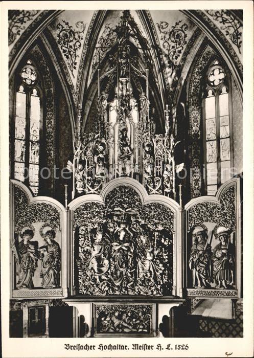 Breisach Rhein Muenster Hochaltar