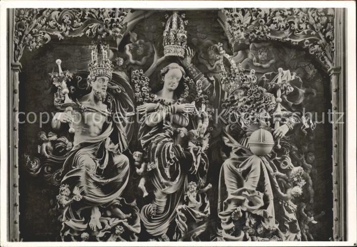 Breisach Rhein Muenster Hochaltar Kroenung Mariae