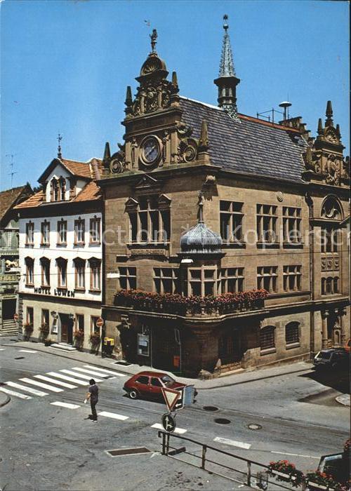 Messkirch Marktplatz und Rathaus