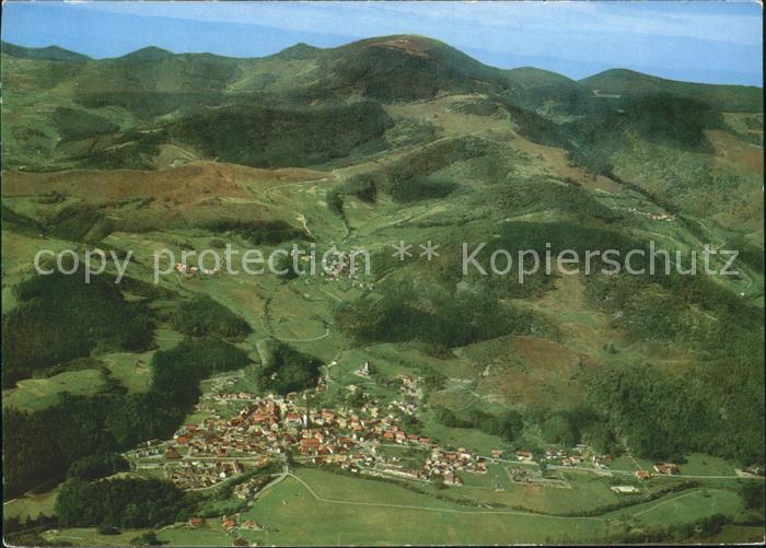 Schoenau Schwarzwald mit Belchen