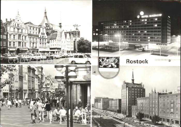 ROSTOCK CITY Ernst Thaelmann Platz Interhotel Warnow Kroepeliner Strasse