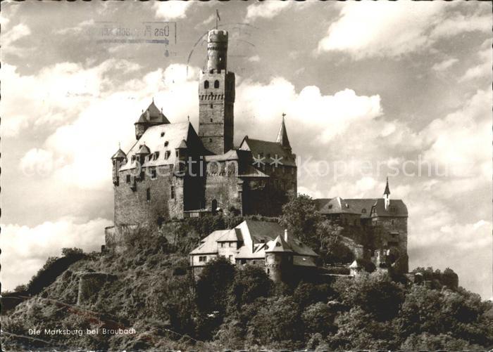Braubach Rhein Die Marksburg