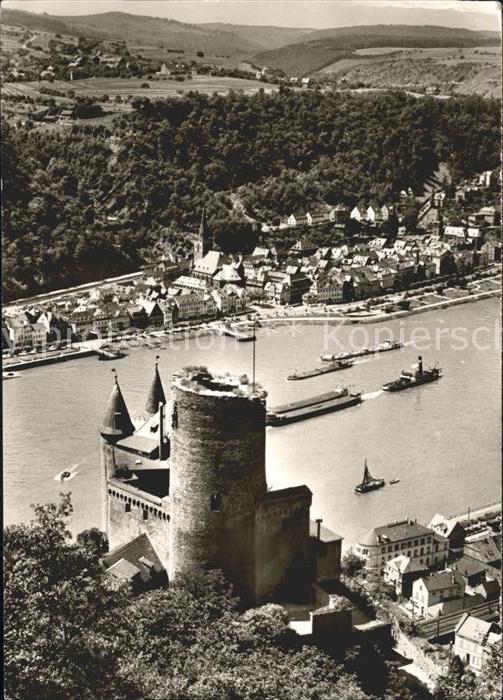 St Goar mit St Goarshausen Burg Katz
