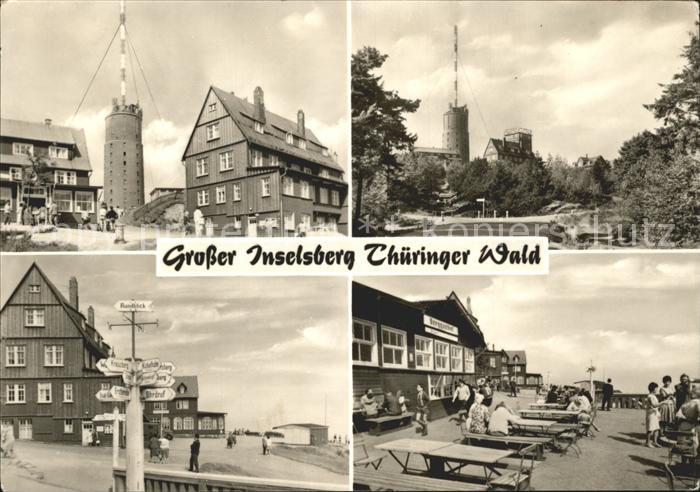 Schmalkalden Thueringen Gr Inselsberg Thueringer Wald Teilansichten