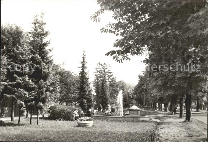 Friedrichsbrunn Harz Park Fontaene