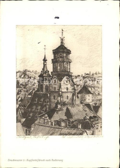 STUTTGART  CITY Kirche