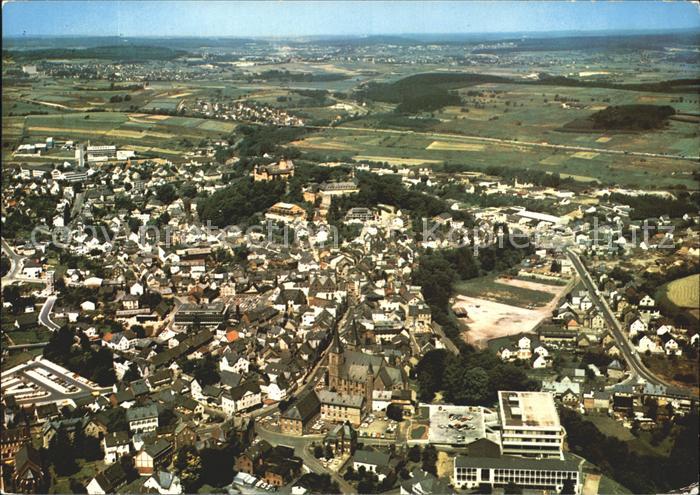 Montabaur Westerwald Fliegeraufnahme