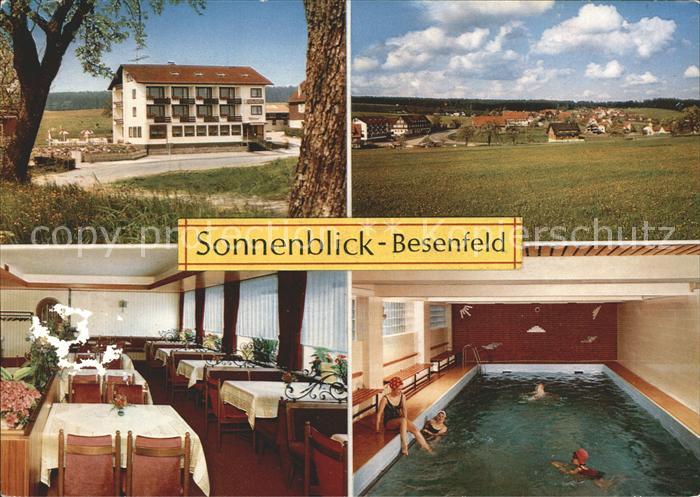 Besenfeld Hotel Pension Sonnenblick Hallenbad