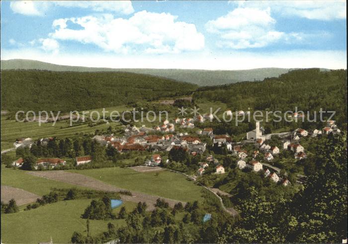 Bad Bocklet Panorama Stahlquelle