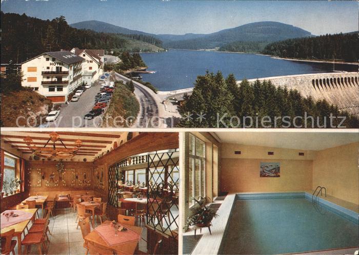 Schwarzenbachtalsperre Schwarzenbachhotel Hallenbad
