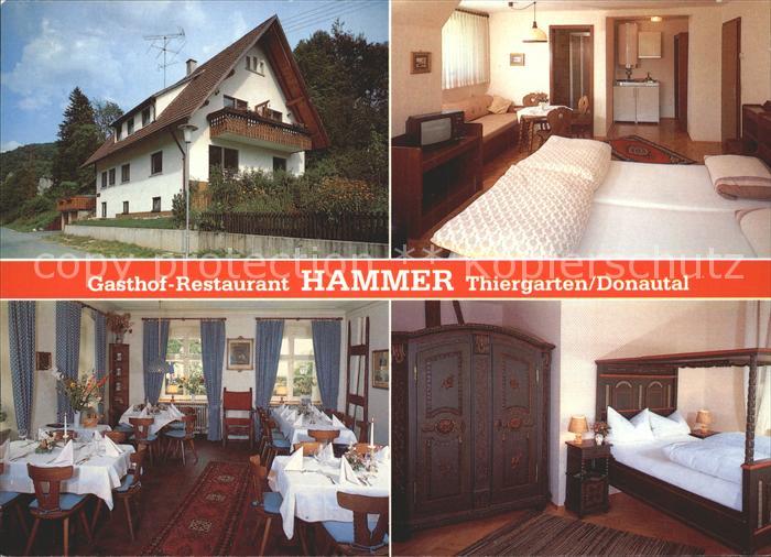 Thiergarten Beuron Cafe Restaurant Hammer Gastraum Zimmer
