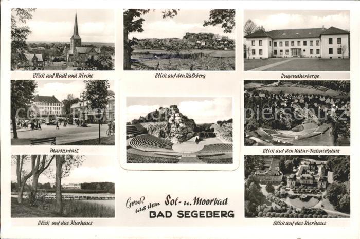Bad Segeberg Kalkberg Jugendherberge Marktplatz Natur Festspielplatz Kurhaus Fli