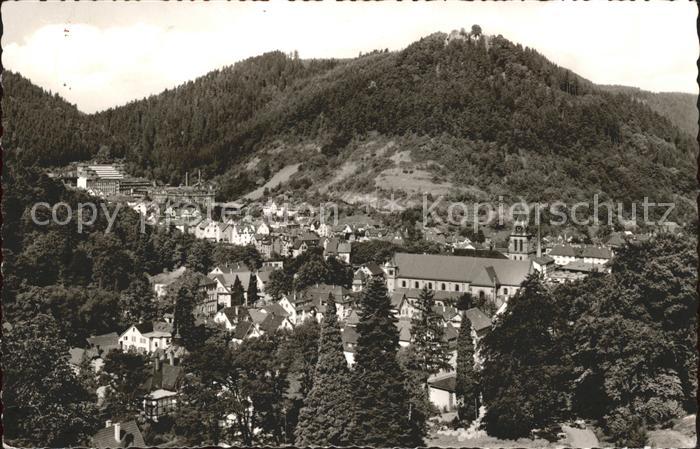 Schramberg Ortsansicht Kirche
