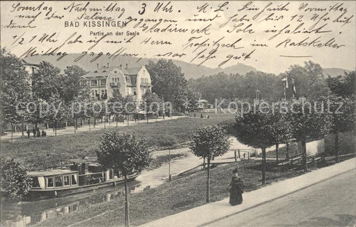 Bad Kissingen Partie an der Saale