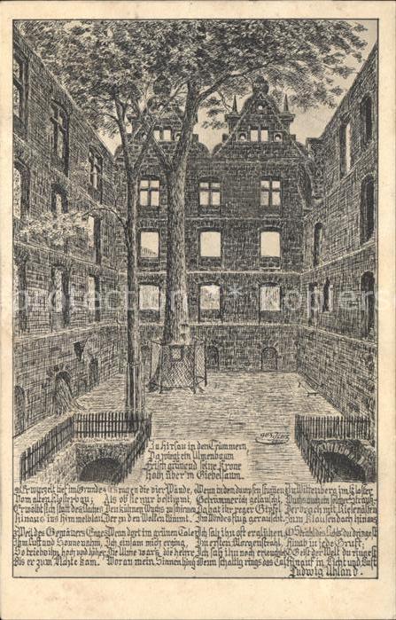 Hirsau Ulmenbaum Uhland Gedicht