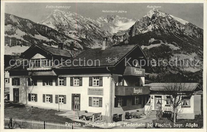 Maderhalm Pension Bergblick