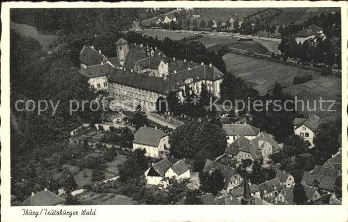 Iburg Teutoburger Wald Fliegeraufnahme