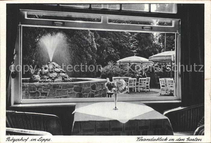 Boegerhof Kuekenbruch Extertal Lippe Gasthof Boegerhof mit Veranda und Garten