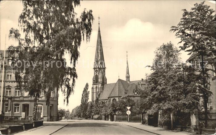 Hainichen Sachsen Heinrich Heine Strasse Kirche