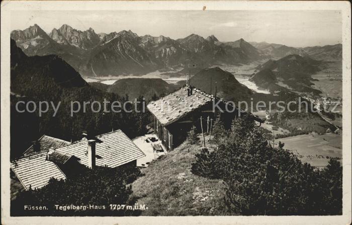 Fuessen Allgaeu Tegelberg Haus