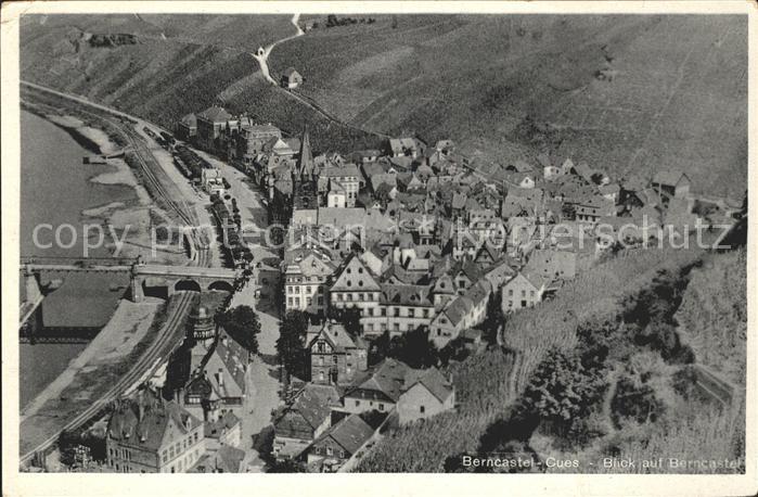 BERNKASTEL-KUES Berncastel Rheinland-Pfalz Totalansicht