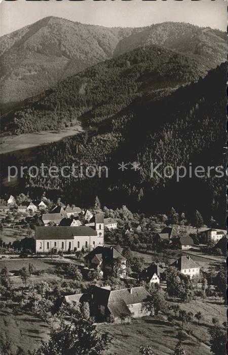 Altsimonswald Ortsansicht mit Kirche