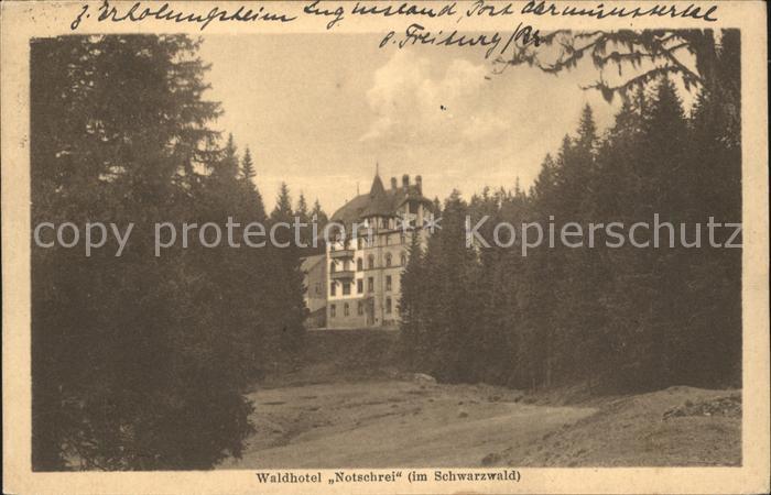Notschrei Waldhotel Notschrei