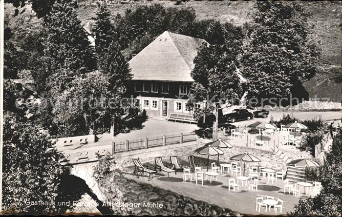 Aftersteg Gasthaus Pension Aftersteger Muehle Lageplan