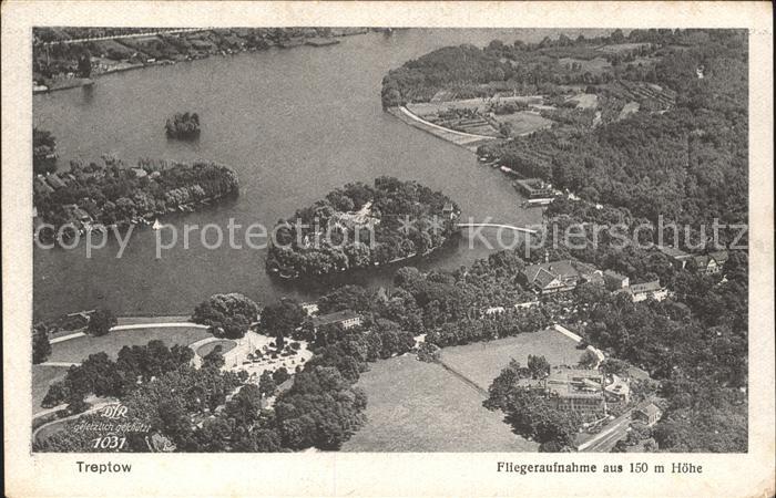 Treptow Berlin Fliegeraufnahme