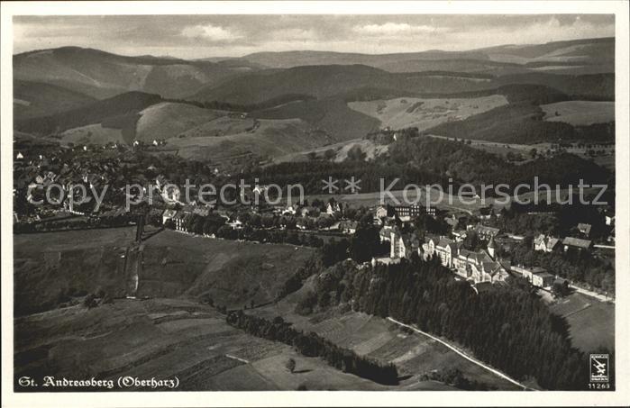 St Andreasberg Harz Fliegeraufnahme
