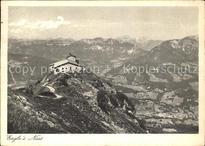 BERCHTESGADEN Bayern Adlernest Fliegeraufnahme