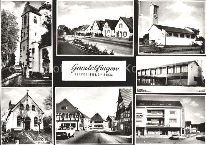 Gundelfingen Breisgau Orts und Teilansichten