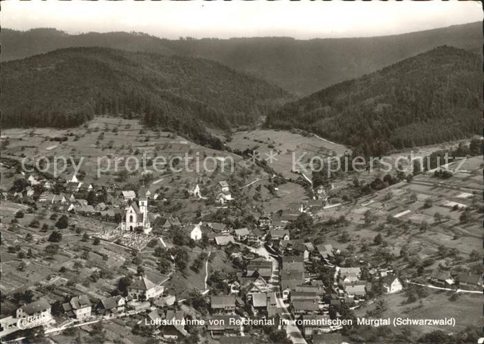 Reichental im Murgtal Fliegeraufnahme