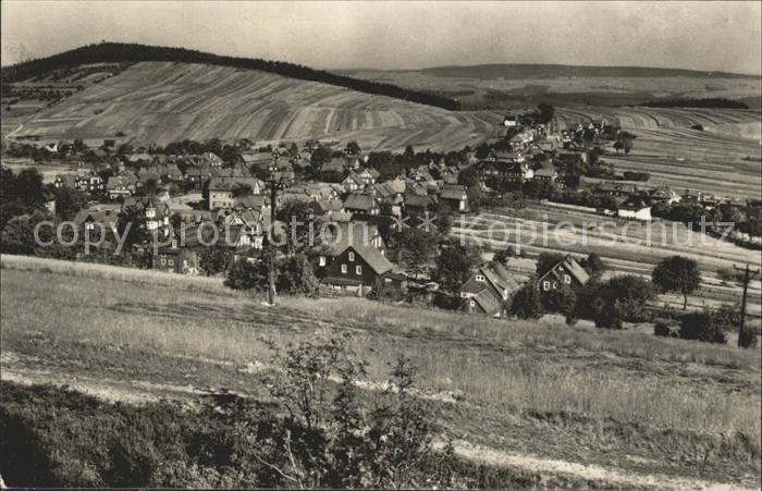 Cursdorf mit der Meuselbacher Kuppe