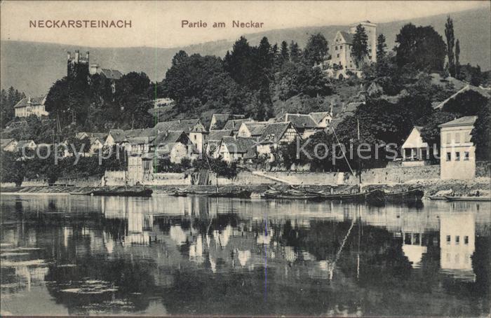 Neckarsteinach Partie am Neckar