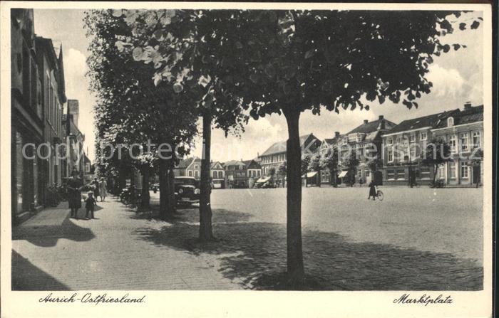 Aurich Ostfriesland Marktplatz