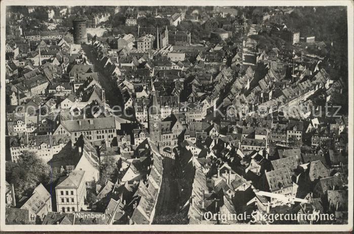 NueRNBERG  CITY Fliegeraufnahme