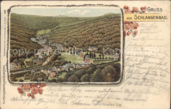 Schlangenbad Taunus Gesamtansicht