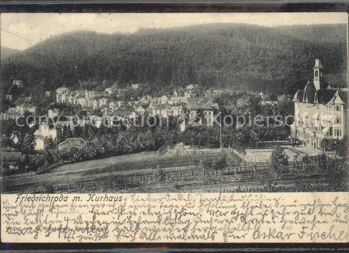 Friedrichroda mit Kurhaus