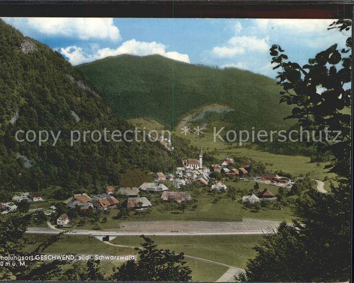 Geschwend Todtnau Gesamtansicht